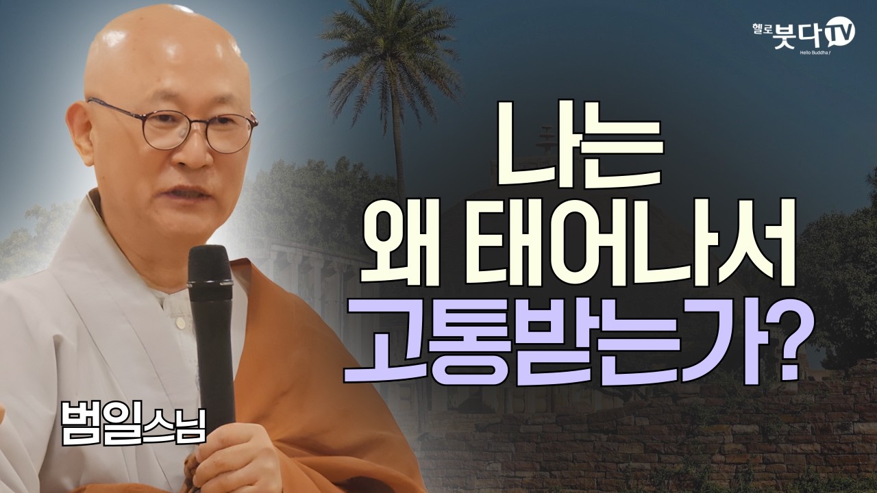 연기(緣起)를 보는 자, 법을 본다 : 윤회의 고리를 끊는 유일한 길 | 니까야, 부처님의 원음으로 답하다 | 범일스님 | 불교를 다시 묻다 7회