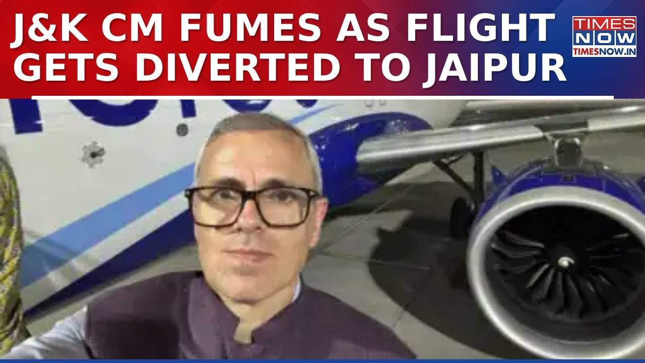 Omar Abdullah Fumes As Indigo Flight Stranded In Jaipur, Says 'In No Mood To Be Polite' | WATCH