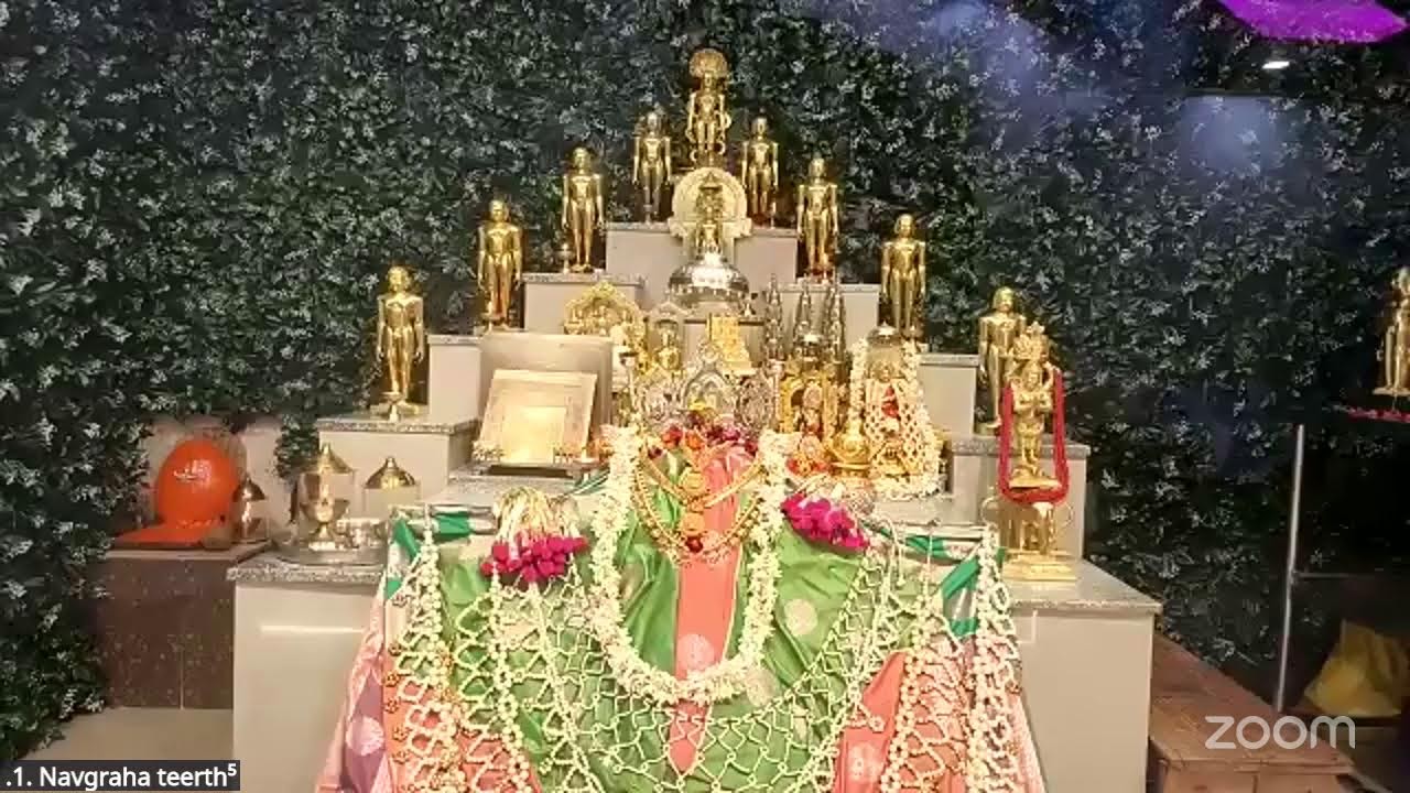 श्री नवग्रह तीर्थ वरूर कर्नाटक' padmavati arati 18/03/2026