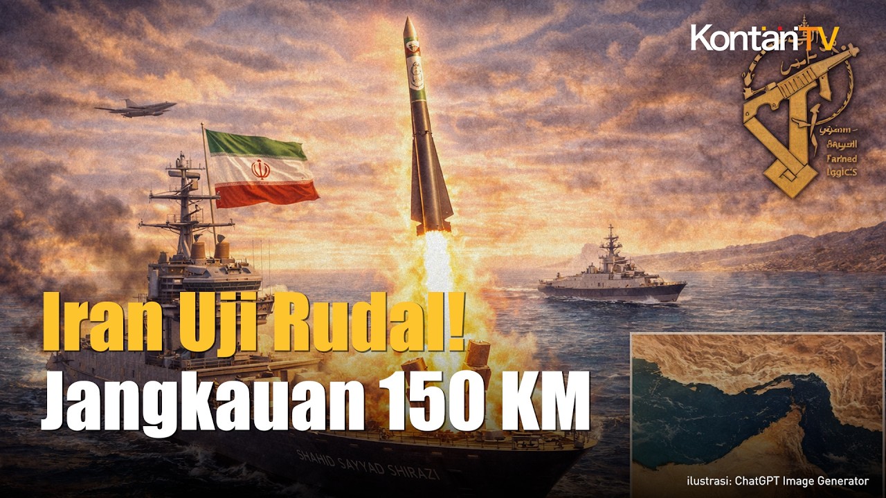 Iran Uji Rudal Sayyad-3G di Selat Hormuz! Sinyal Perang Lawan AS?