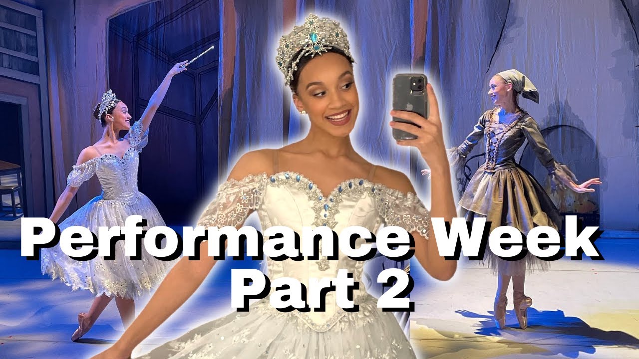 a ballet dancer's performance week (vlog 1.2) | Kaeli Ware