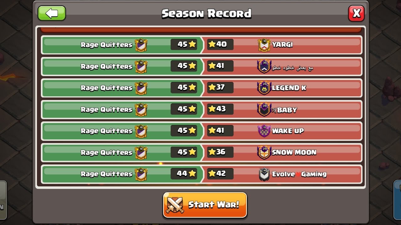 MEILLEUR CLAN DU MONDE en ldc avec STARS 😱