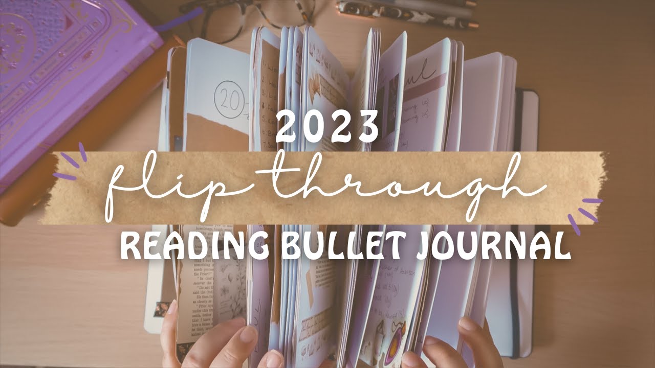 READING JOURNAL FLIP THROUGH - whole year 2023