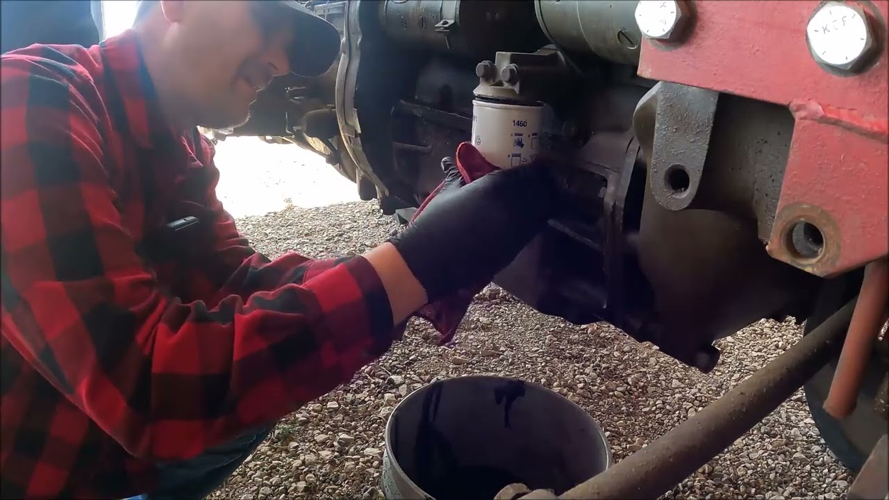 Oil Change on Massey Ferguson 65