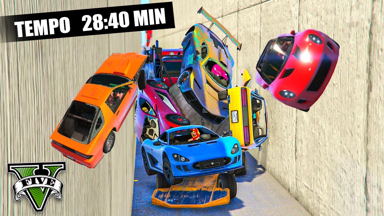 GTA V Online: O VAI E VEM no BECO MUITO APERTADO!!! (ABSURDO)