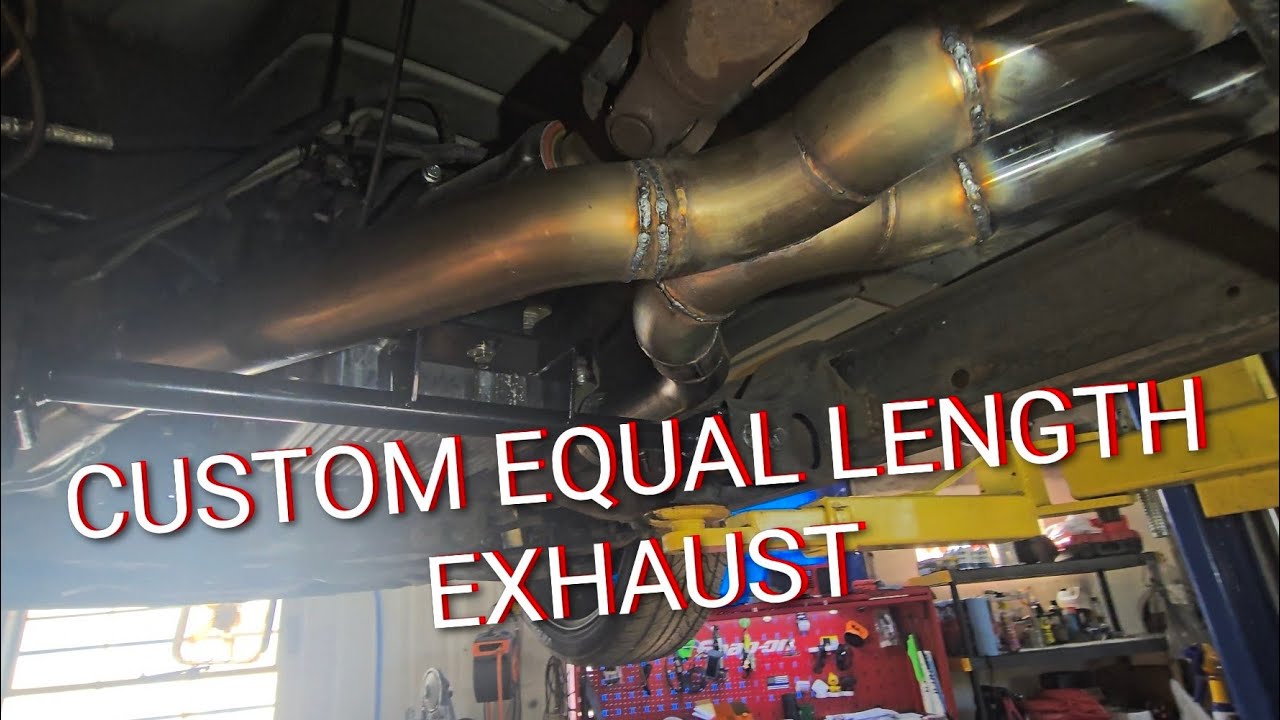 Building a custom equal length exhaust! 