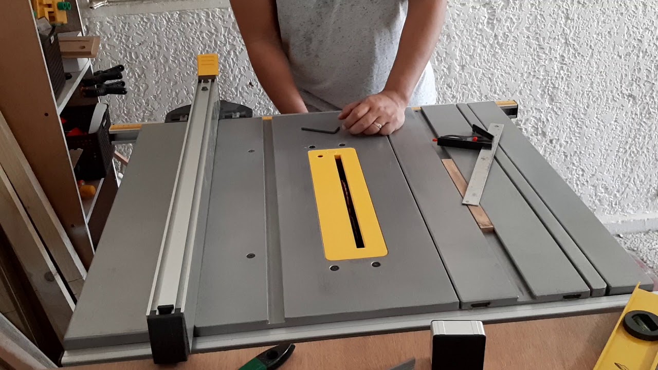 How to calibrate your Lotus LTST1800X Table saw (Tagalog)