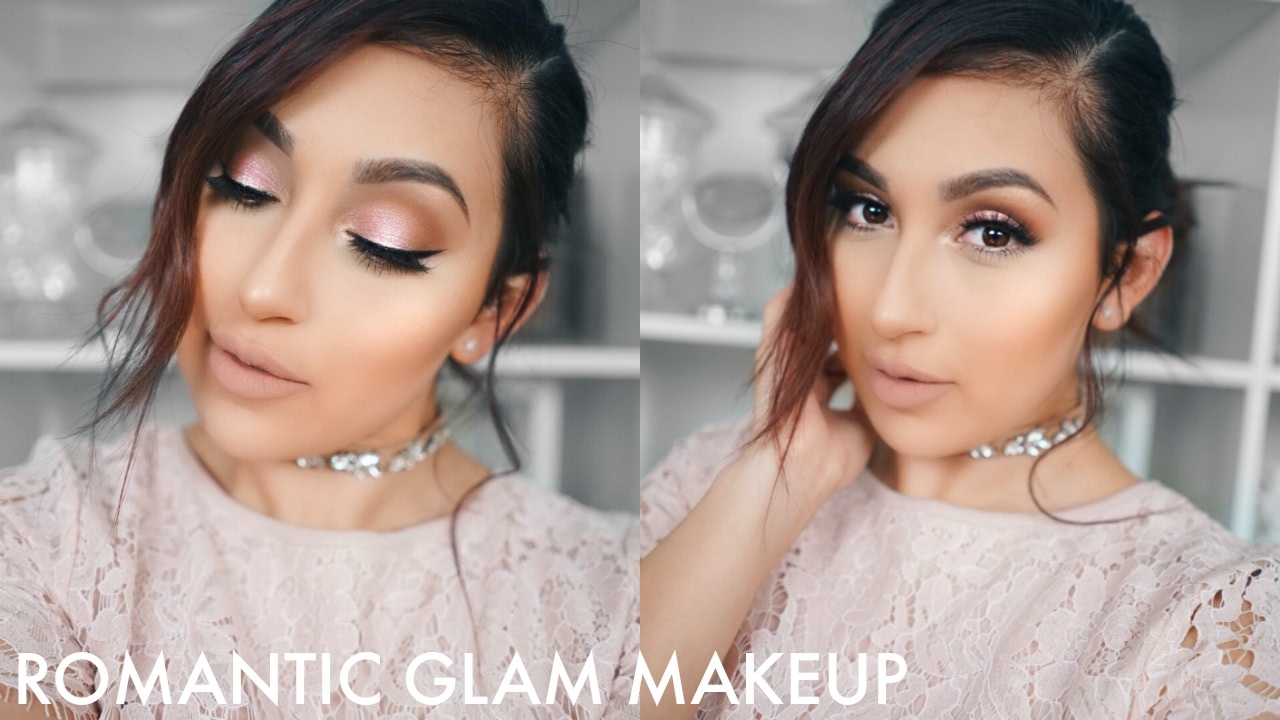 HOW TO: DRUGSTORE ROMANTIC GLAM MAKEUP | BEAUTYYBIRD