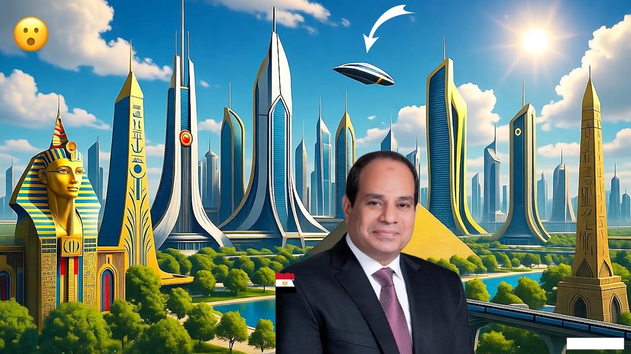 Inside The NEW Egypt&rsquo;s $58 Billion Capital City! 🇪🇬