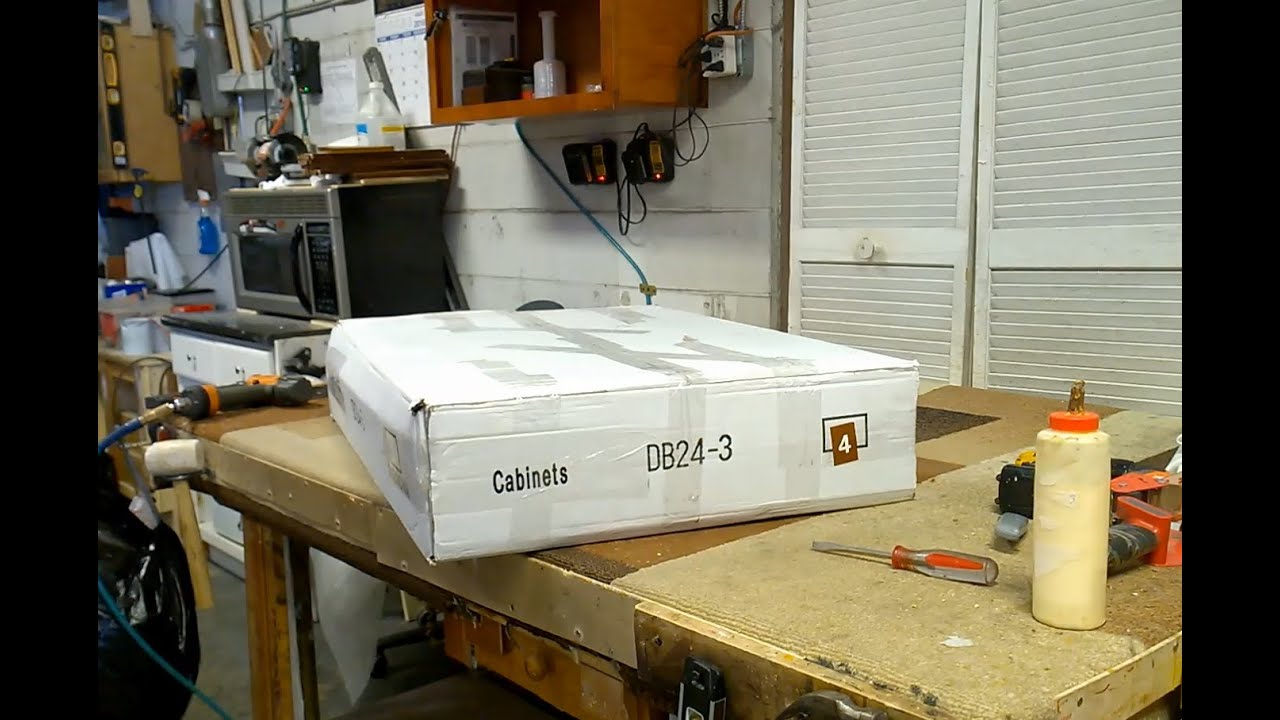 How to Assemble a 3 Drawer Base Cabinet (with side mount glides)