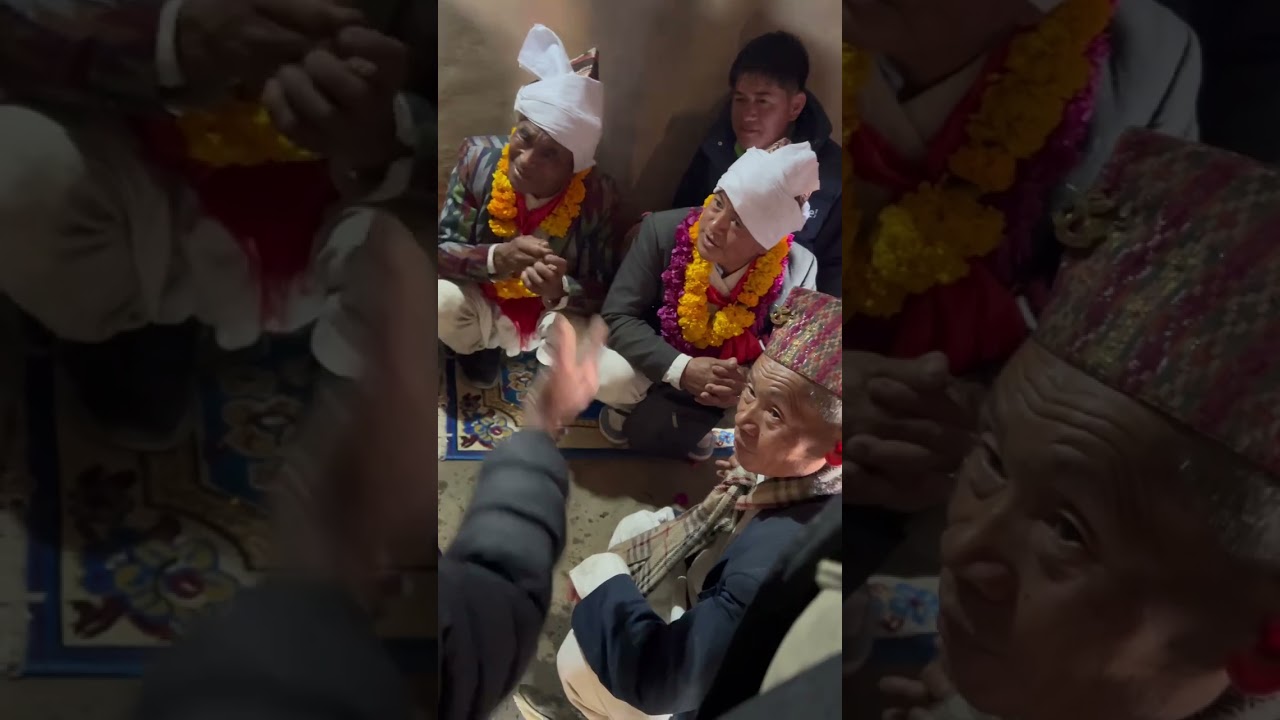 किराँत चाम्लिङ राइहरुको बागदत्त बोल्दै ।