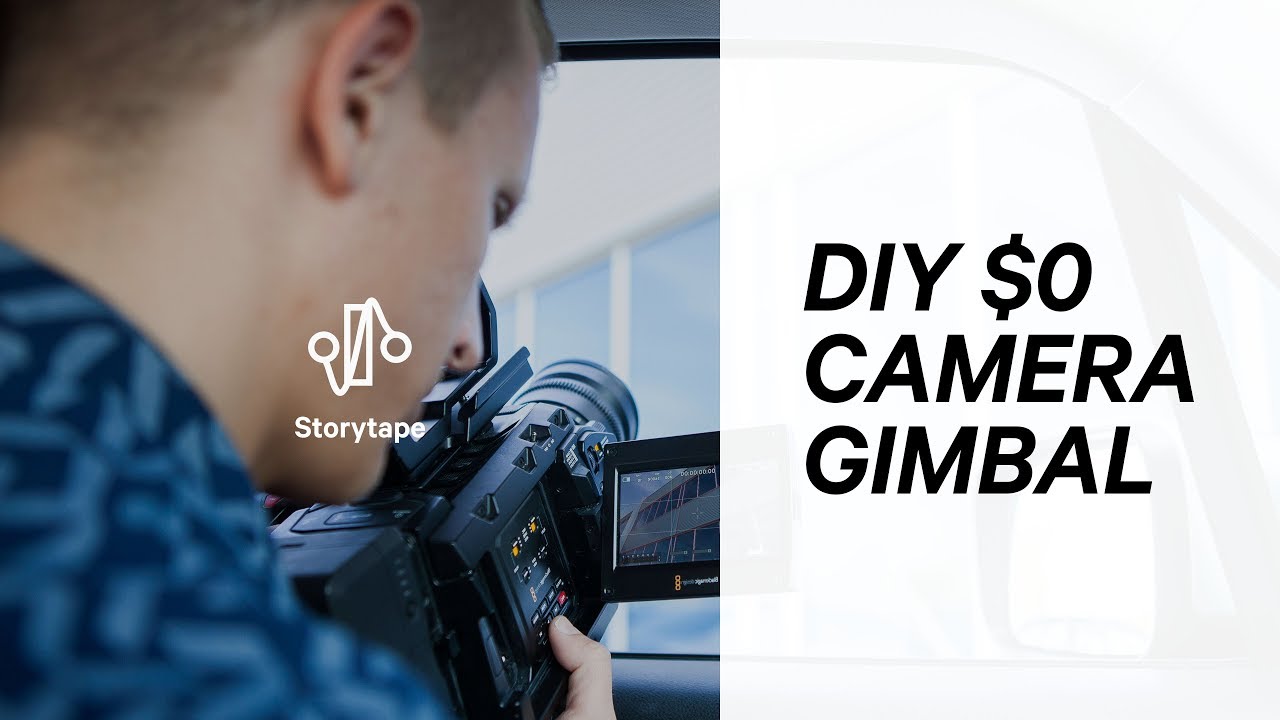 DIY $0 CAMERA GIMBAL STABILIZER - How To Shoot Buttery Smooth Footage On Zero Budget