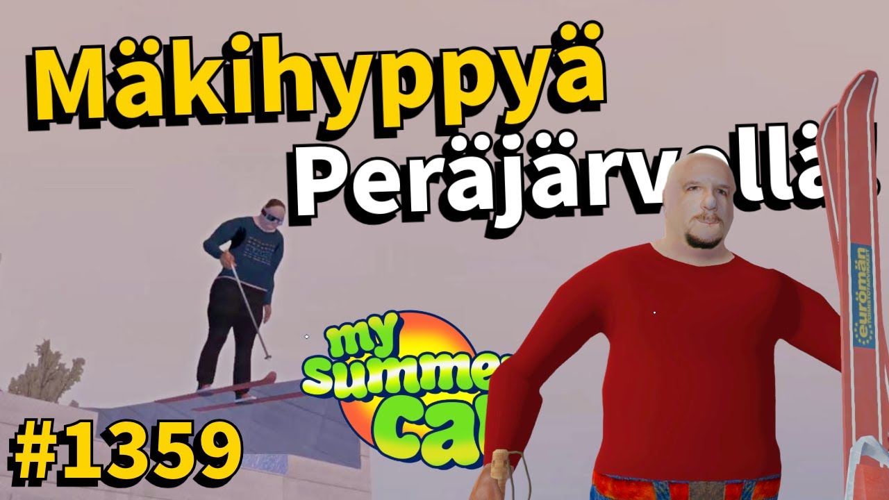 My Summer Car #1359 | M&Auml;KIHYPPY&Auml; PER&Auml;J&Auml;RVELL&Auml;! (talvimodi)