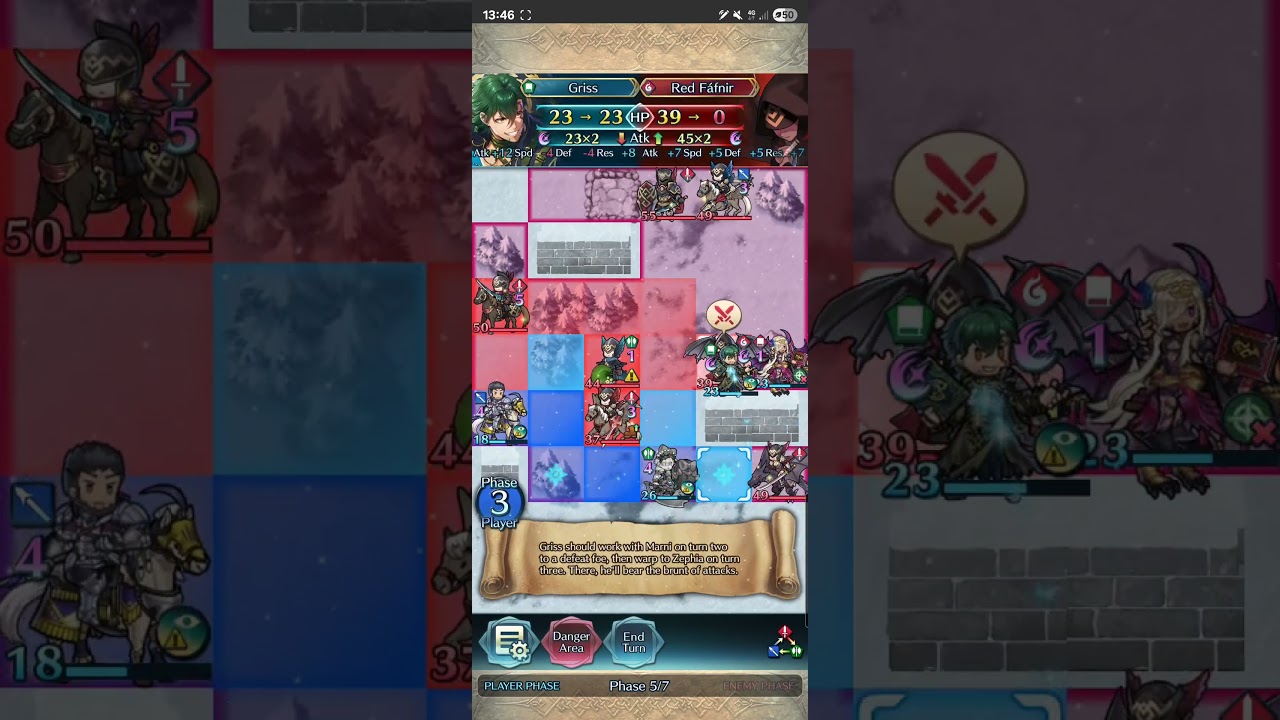 Fire Emblem Heroes Tactic Drill Grandmaster 144: The Four Hounds #feheroes