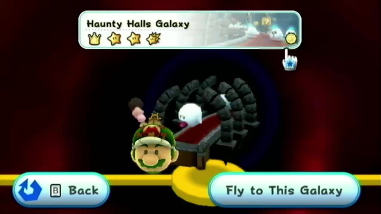 Haunty Halls Galaxy [SMG2: Cosmos Collapse]