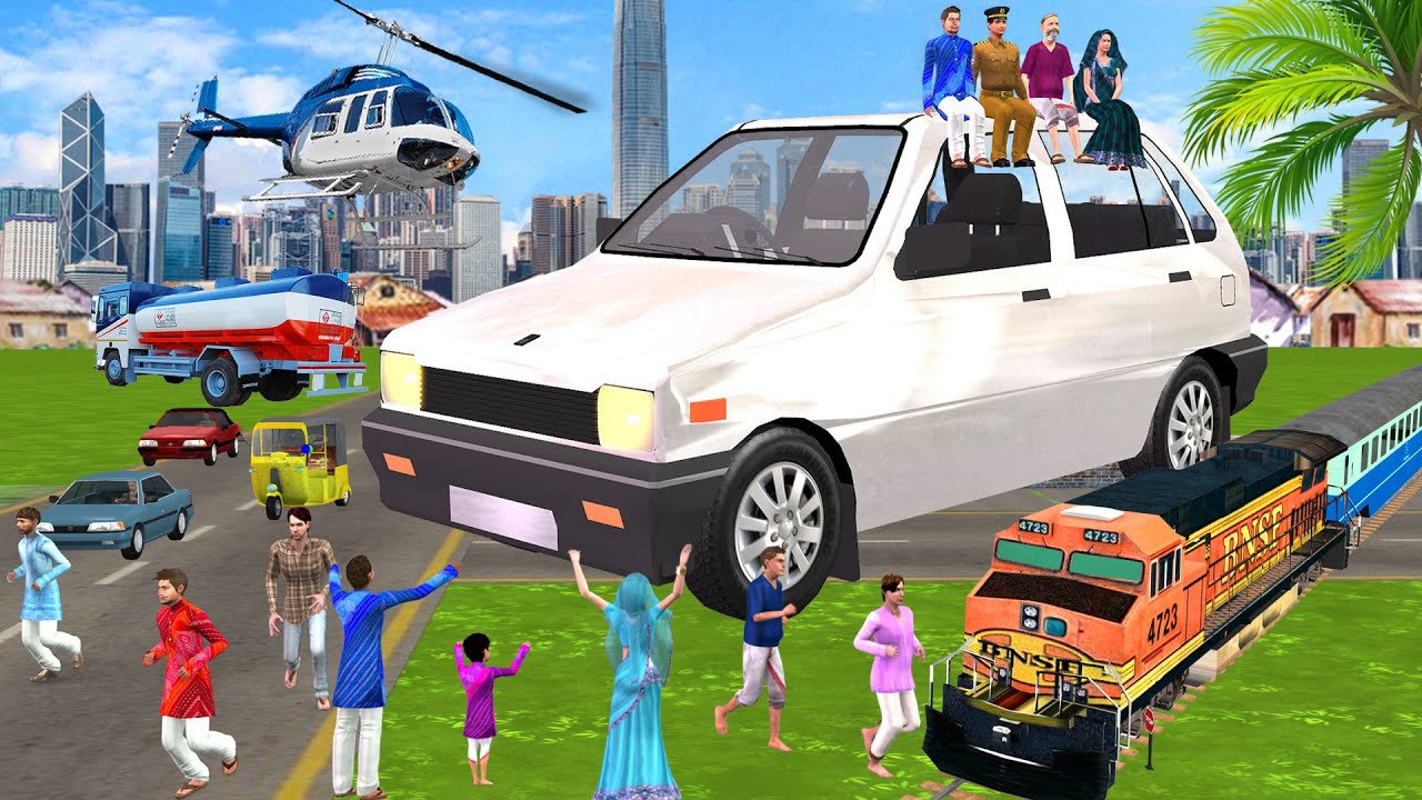 बड़ा विशाल कार Giant Car Funny Hindi Comedy Video