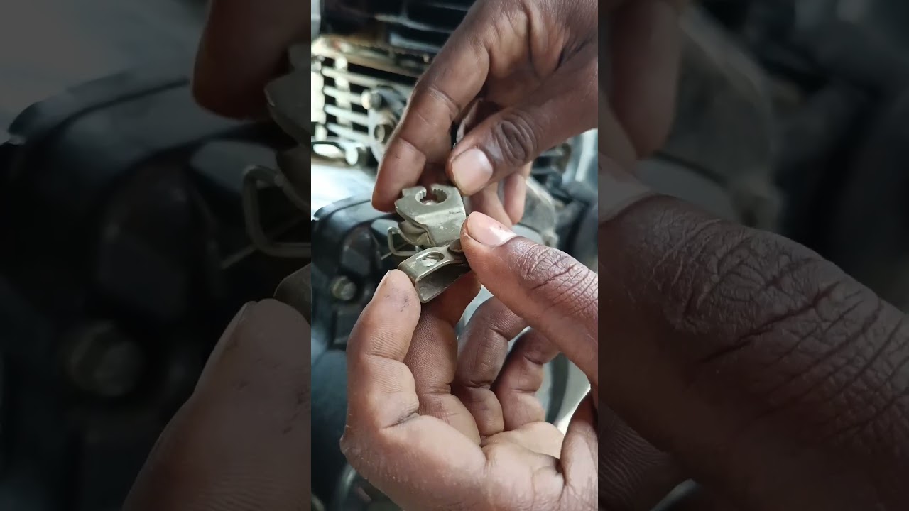 clutch cover and clutch retain spring fitting #bike #viral #video