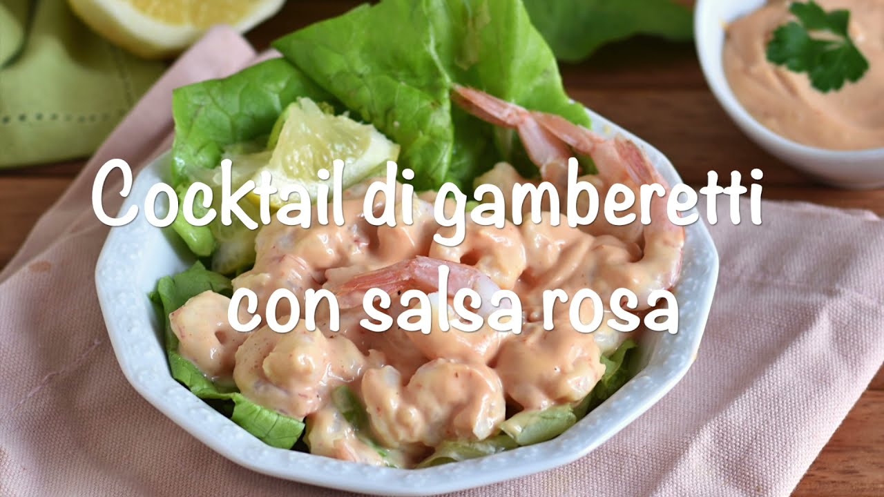 Cocktail di gamberi in salsa rosa: ricetta vintage per un antipasto freddo di pesce facile e veloce