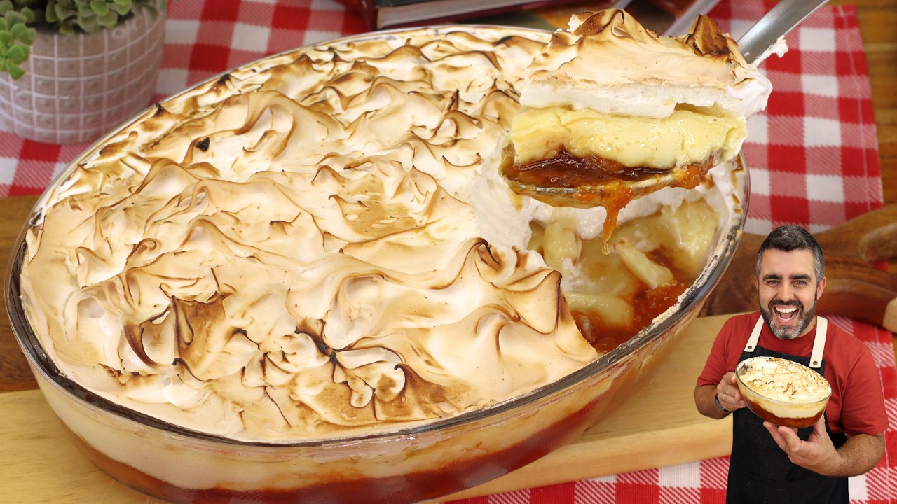 CHICO BALANCEADO - SOBREMESA DE BANANA NA TRAVESSA - ECONÔMICA - FÁCIL - DELICIOSA - Receitas de Pai