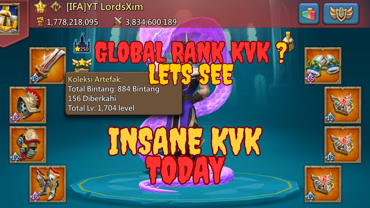 [🔴LIVE ] KCL - CWS - MOP !!!! KVK TIME  | Lords Mobile