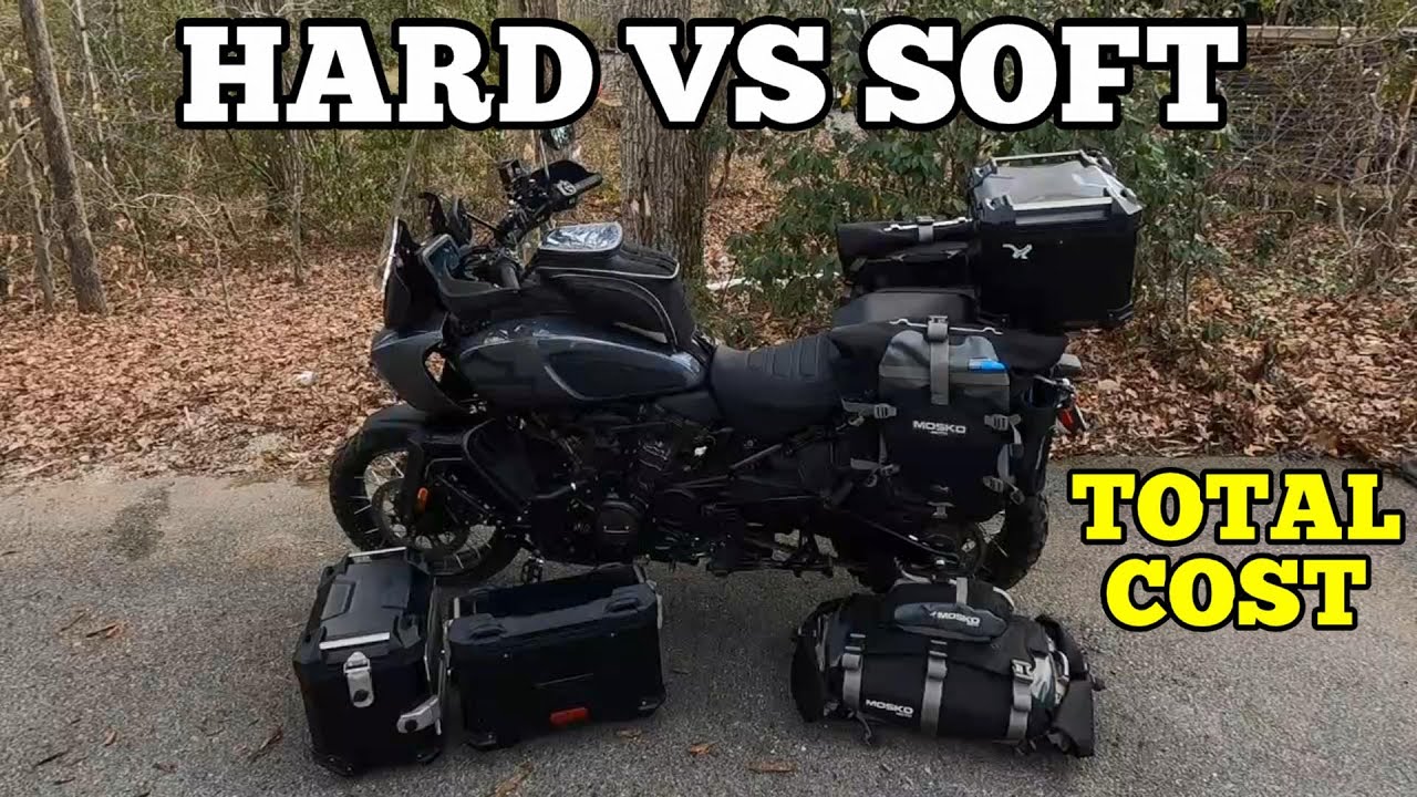 Hard Cases Vs Soft Bags-Mosko Moto Vs Harley Davidson