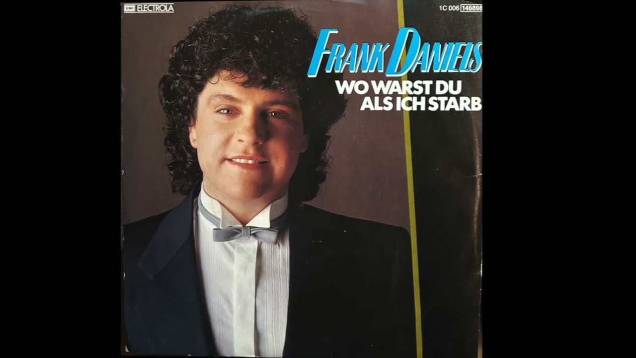 Frank Daniels - Seit du nicht mehr da bist (synth schlager, Germany 1984)