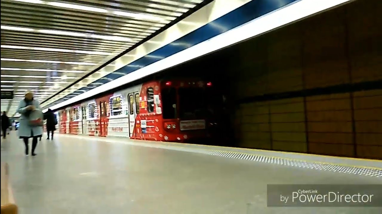🧑‍🎄 Vagonmash 81-572.2/573.2 #11 [🚇M1] Metro Warszawskie 🧑‍🎄