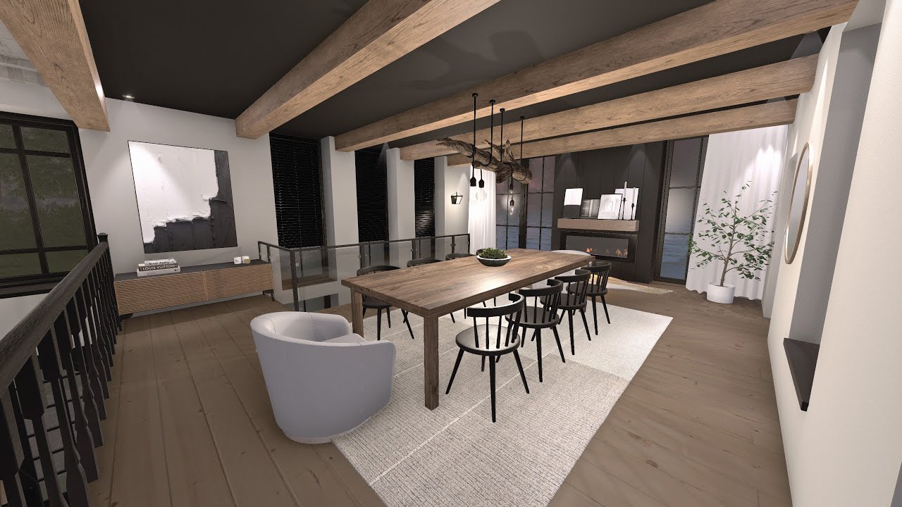 HOUSE FLIPPER The Castle Turned Modern Farmhouse Walkthrough