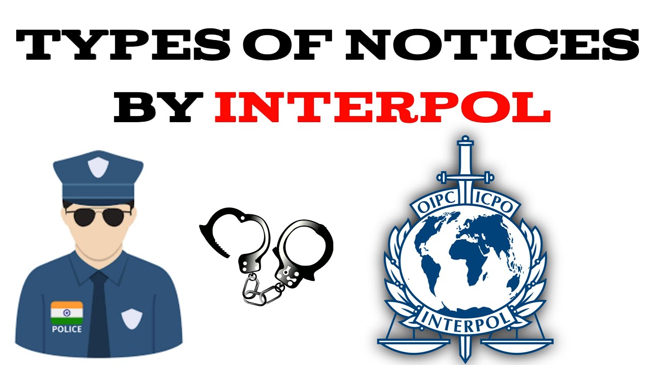 How many types of Notices issued by InterPol, How InterPol works ?, Interpol notice types #UPSC #IAS