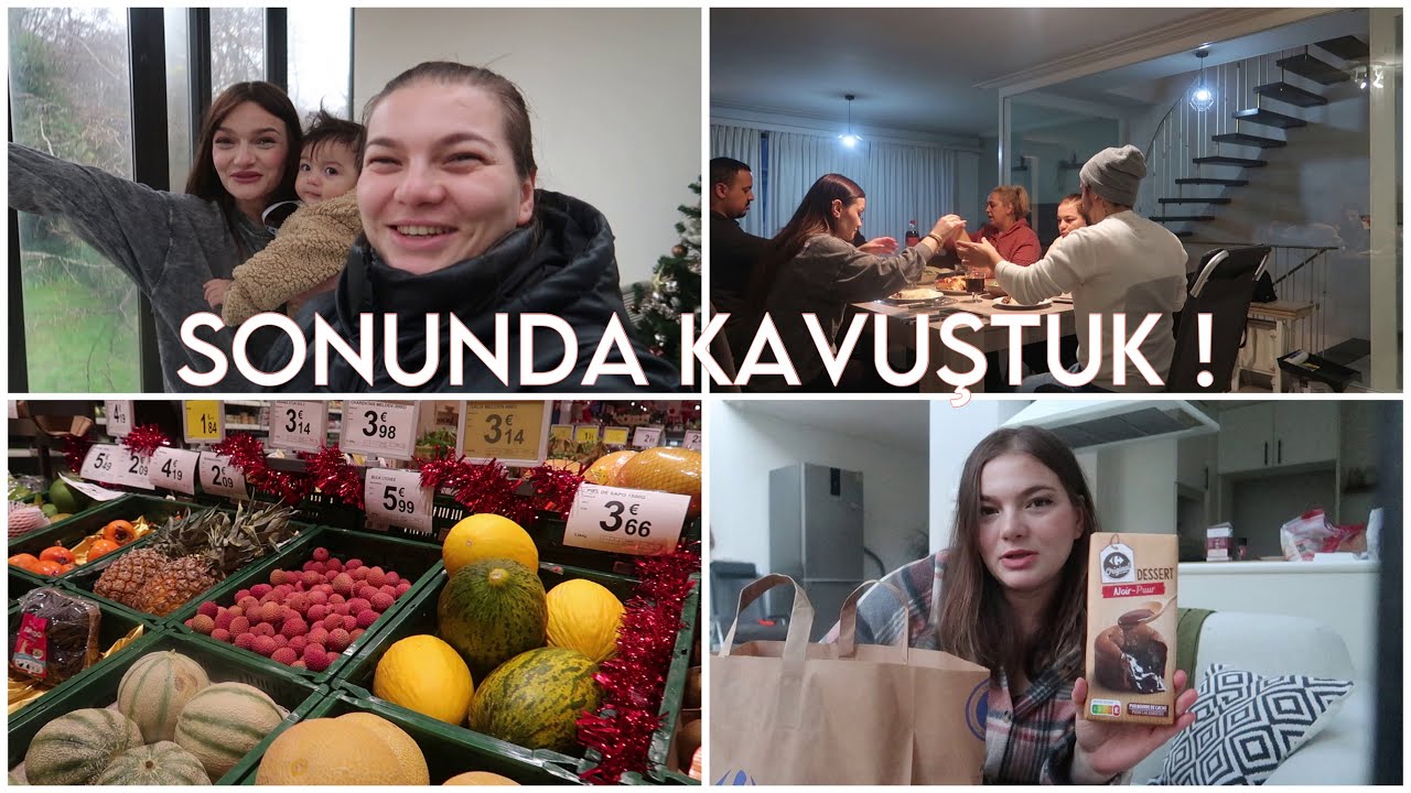 KARDEŞİMLE KAVUŞTUK !Belçika’dayız,Kringwinkel’e gittik,market alışverişi 
