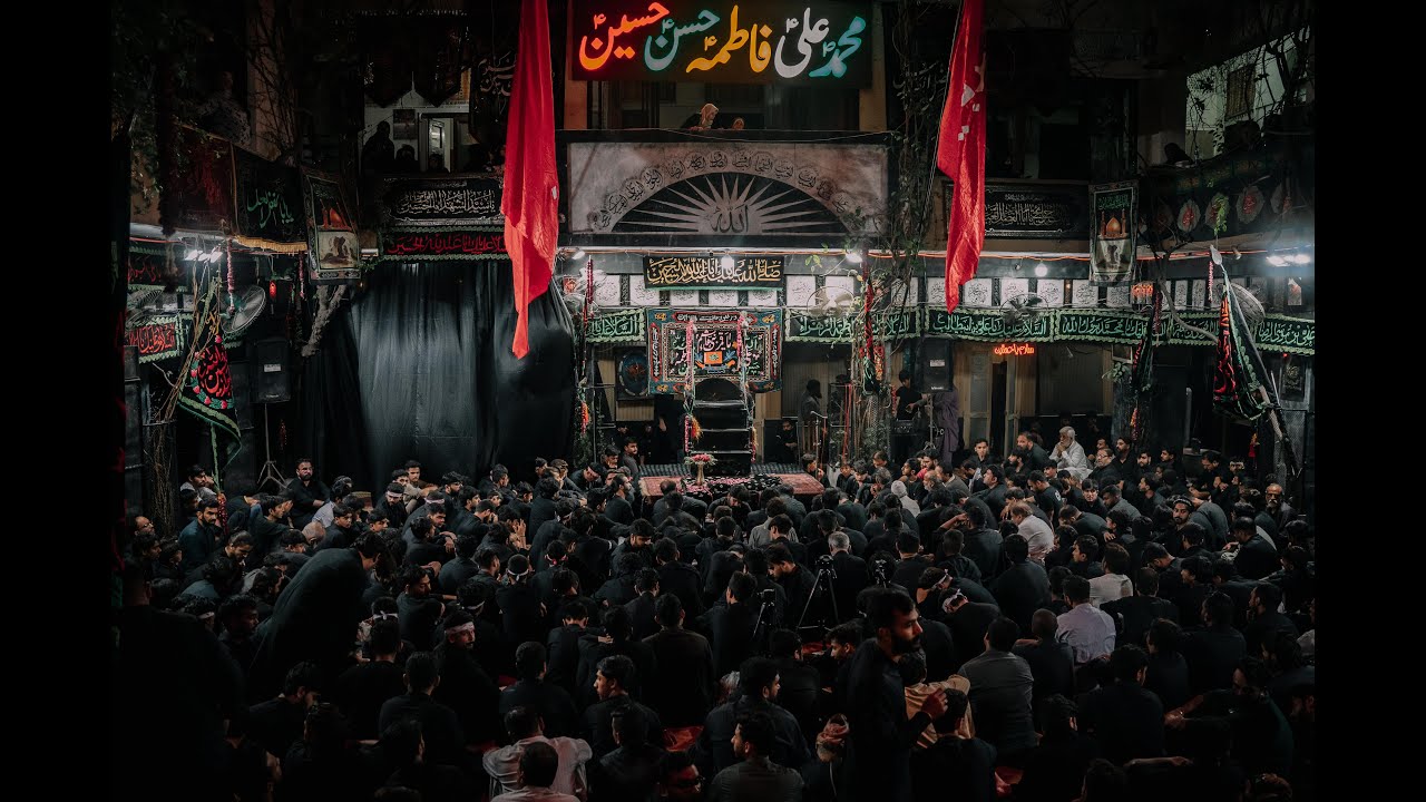 🔴 Live  | 6 Muharram Nicholson Road 2024-1446H | Allama Absar Naqvi | Imambargah Atiya Ahlebait |