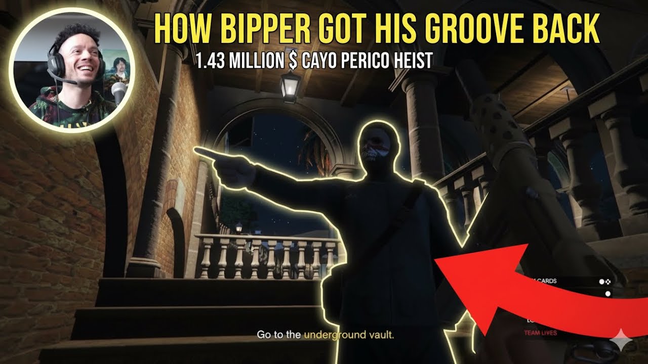 How Bipper Got His Groove Back: $1.43M Cayo Perico Heist (First-Person, No Map)