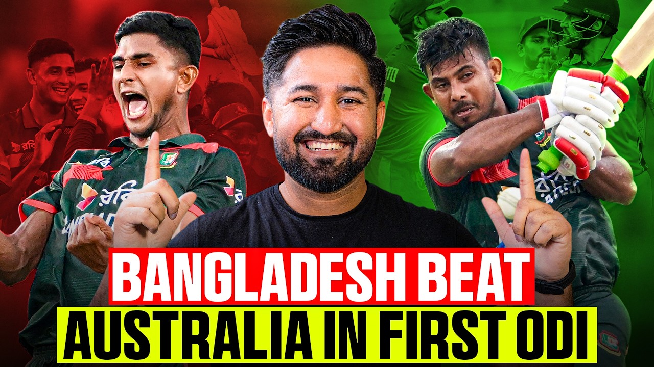Bangladesh CRUSH Australia in Dhaka | Mosaddek Hossain Class & Nahid Rana 4 Wickets | 1st ODI