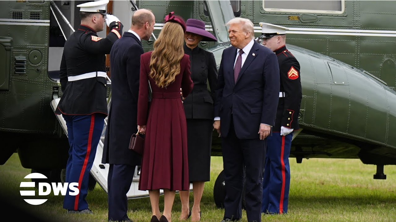 Royal Reception: Prince & Princess of Wales Welcome Trump at Windsor Castle | AC1E
