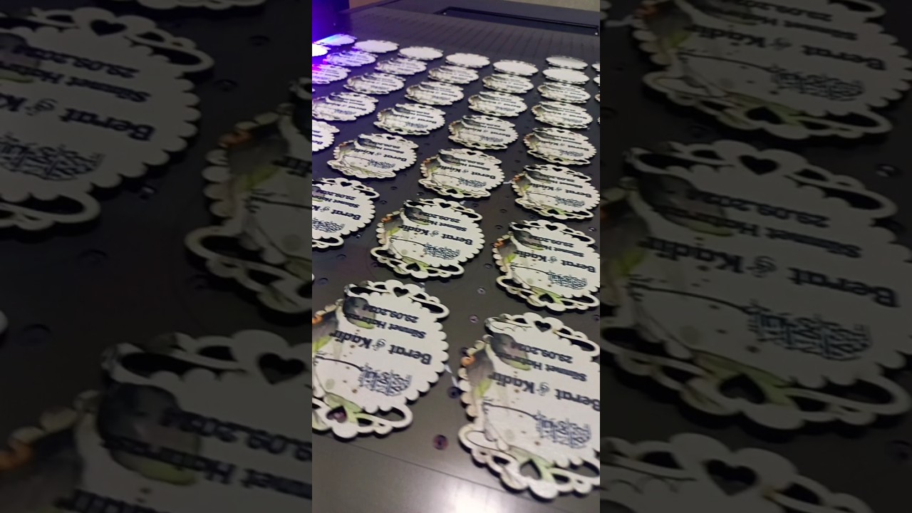 Mdf magnet baskı #uv #uvprinting #magnet #hediye #promosyon #bebek #patronbebek #uvbaskı