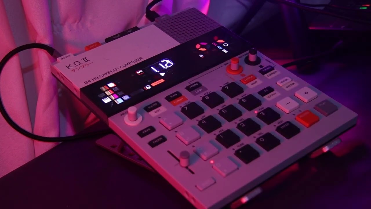 Teenage Engineering EP 133 KO II | Self Destruct Button (xt000) | Hyperpop / Synthwave Performance