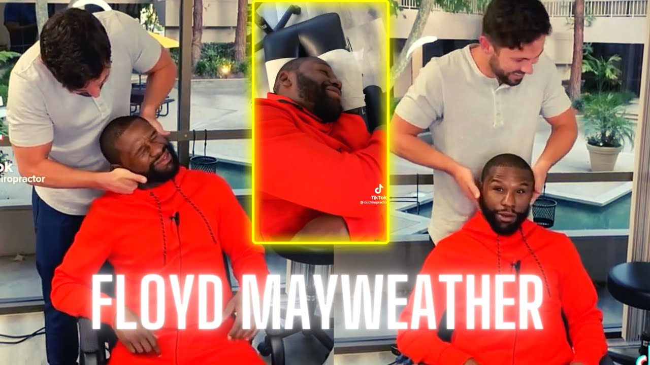 💥FULL VIDEO: Floyd Mayweather's EXPLOSIVE Chiropractic Session! #Mayweather #Chiropractic 🥊