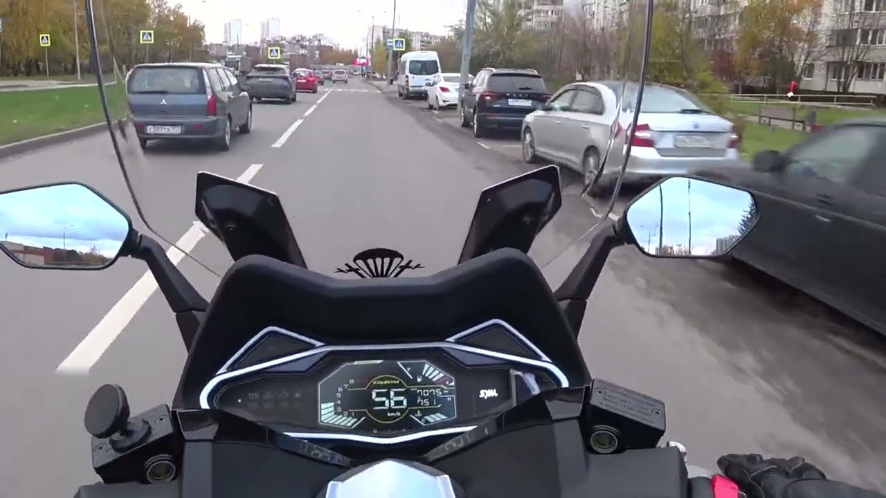 ЭТОТ СКУТЕР ПРОДАЁТСЯ. SYM Cruisym 300.  Сегодня 5 ноября 2024.