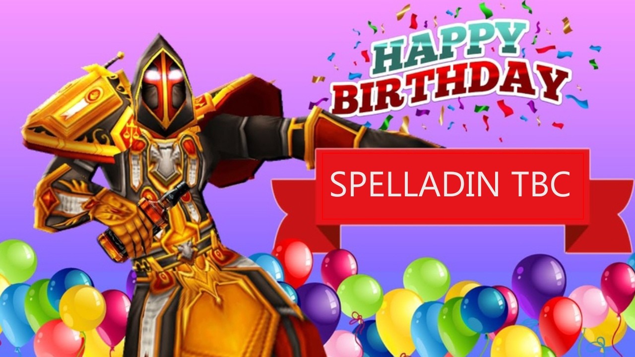 ОТМЕЧАЮ ДР за SPELLADINа / 2400 маг / пал стратег-легенда-глад 3k exp !tg !опыт