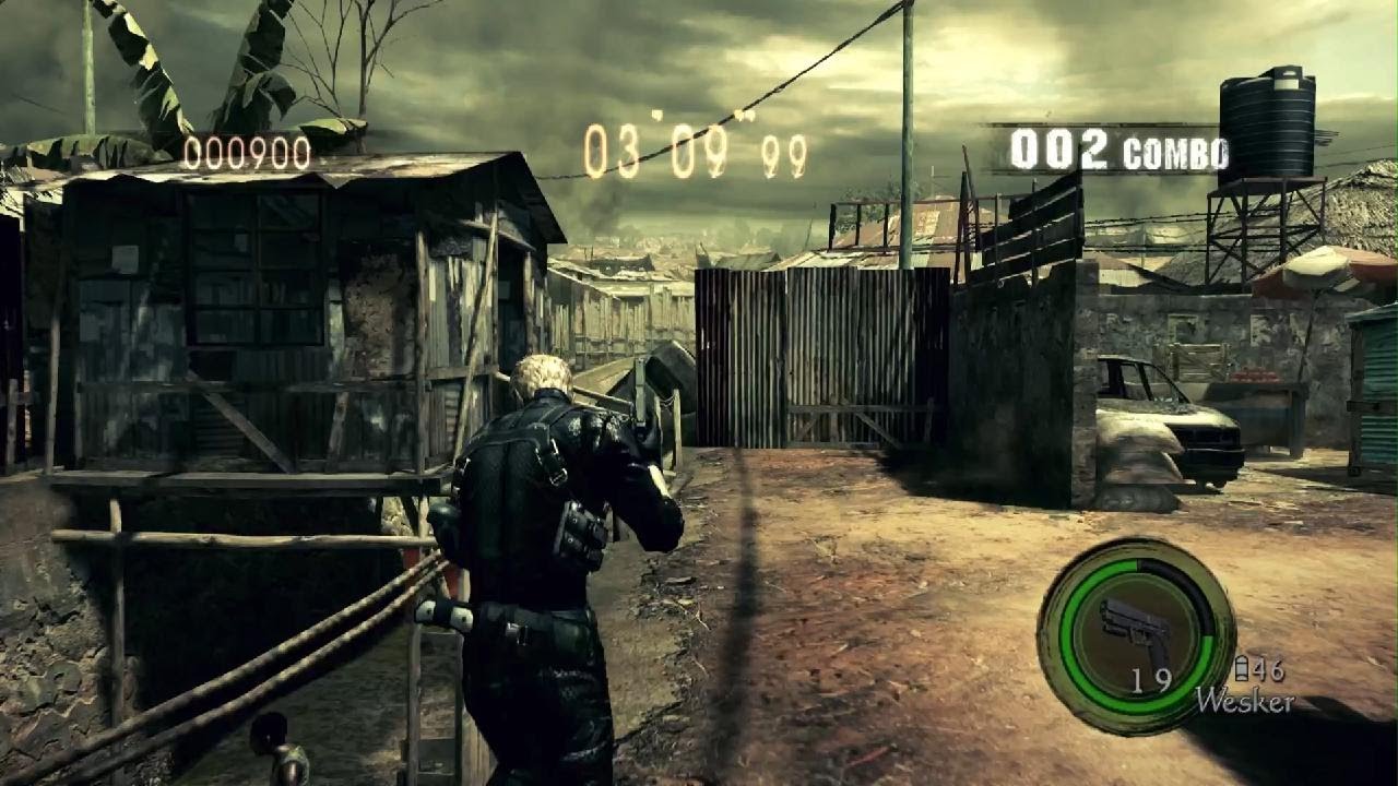 RESIDENT EVIL 5 -THE MERCENARIES #@ ALBERT WESKER