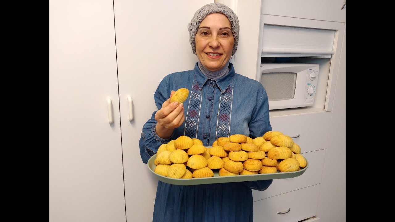 معمول السميد تحضر في نفس اليوم سهلا وسريعة   easy and quick semolina mamoul