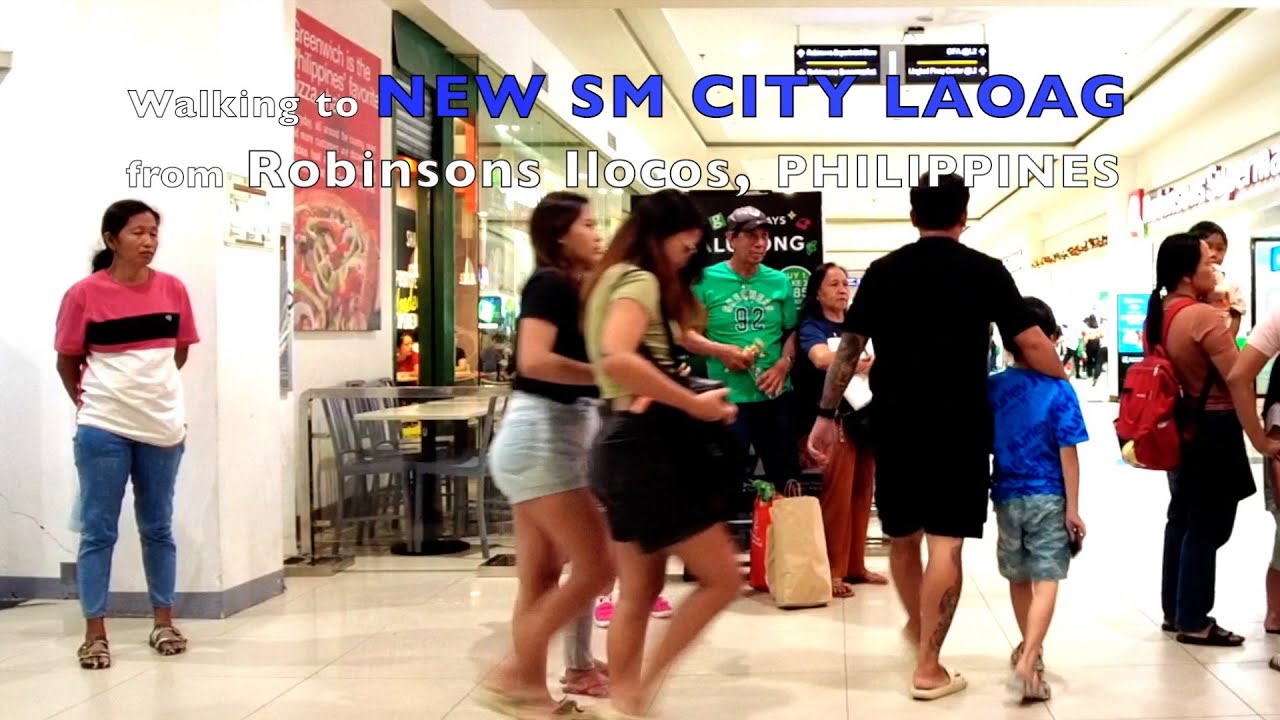 Walking to NEW SM CITY LAOAG, Ilocos Norte Philippines