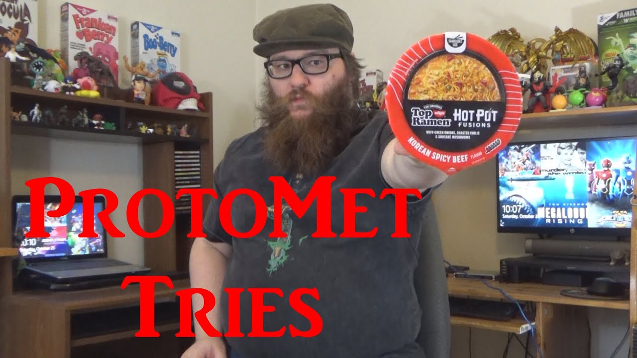 ProtoMet Tries Nissin Top Ramen Hot Pot Fusions Korean Spicy Beef