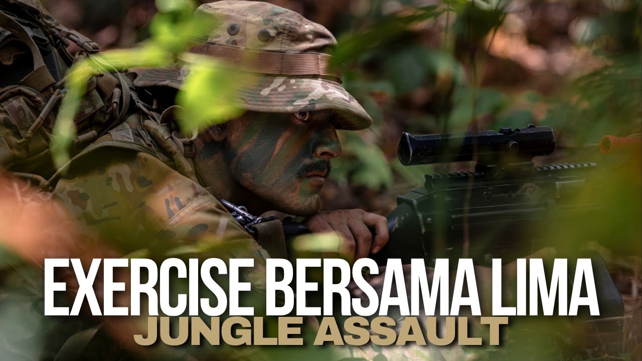 ADF | Exercise Bersama Lima 2025 - Jungle Assault