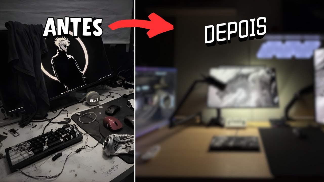 Transformei Meu Quarto GAMER e ele  Nunca Mais Será o Mesmo!