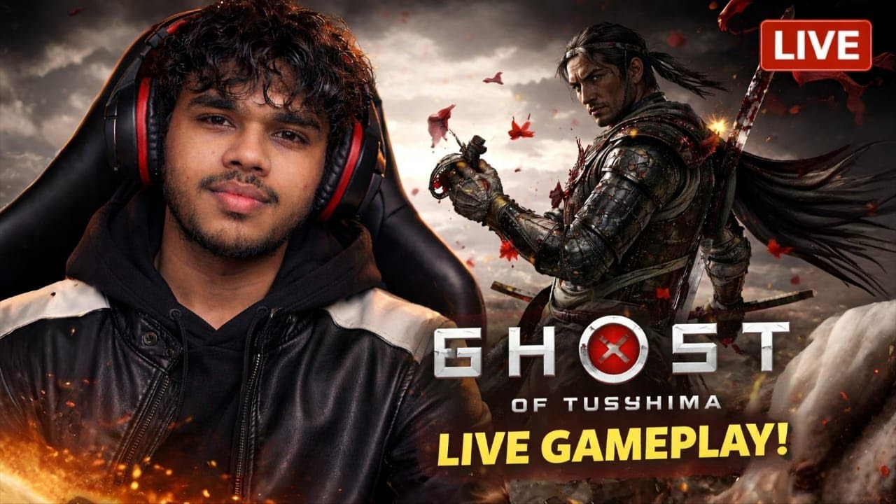 🔴 LIVE Ghost of Tsushima | Day 1 | Aaj Koi Rehem Nahi 😈  #GhostOfTsushima  #VIPLeader  #Live