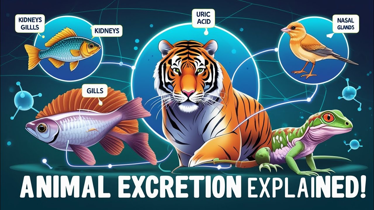 Animal Excretion: Nature's Waste Management! | Explanation | Biochronicles