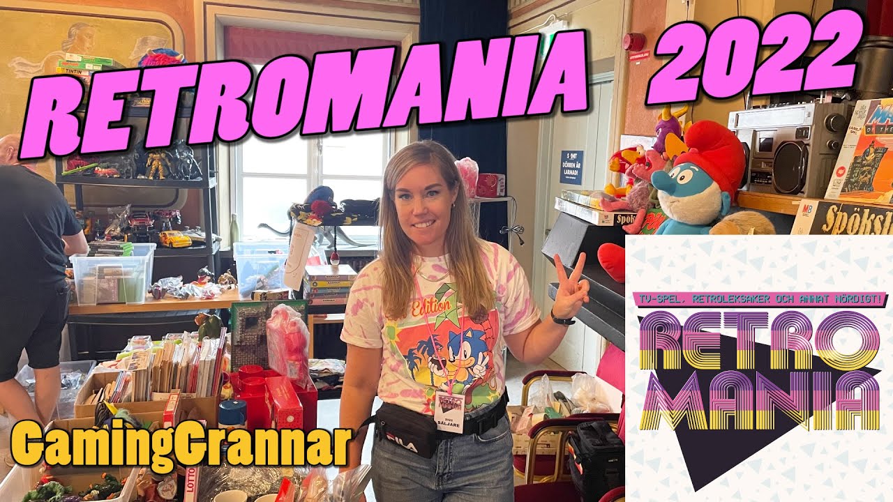 GamingGrannar på RETROMANIA 2022!