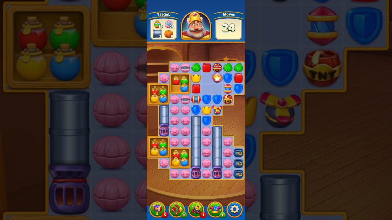 Royal match 4760 to 4769 levels game play Mission control rewards 
