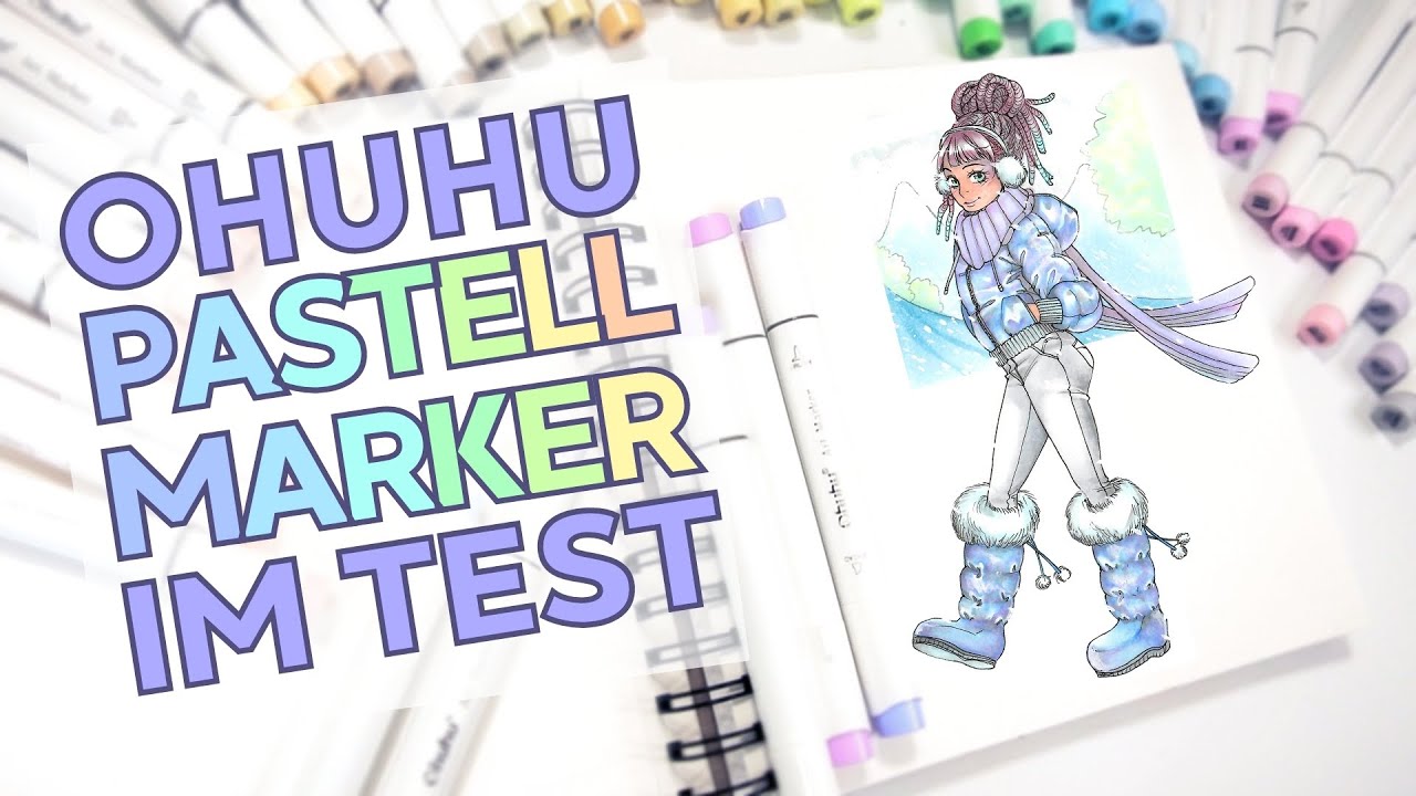 Schubst OHUHU COPIC jetzt vom MARKERTHRON?! | Neue PASTELL MARKER im Test